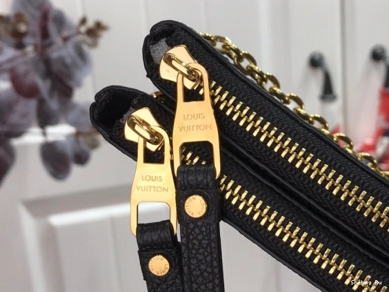POCHETTE VUITTON LOUIS ZIP DOUBLE 0814